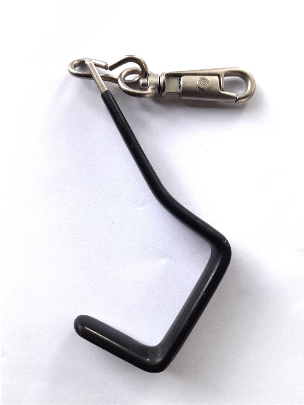 Tumi Garment Bag Replacement  Hook Black  Coated Steel Chain Swivel Heavy Duty